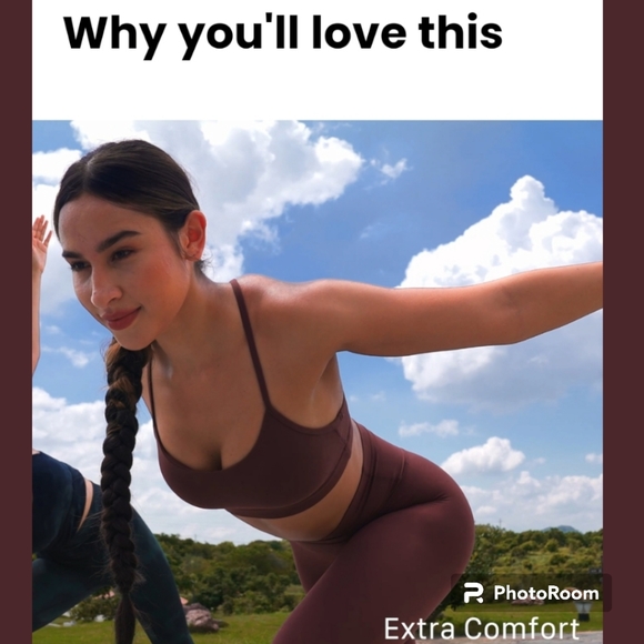 CRZ Yoga Nakedfeel 2.0 Compression  + Pockets 28" Leggings Plum Taupe NWOT 2X - Picture 5 of 7